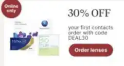 Walgreens Total Contacts offer