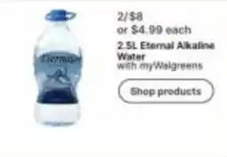 Walgreens Eternal Alkaline Water offer