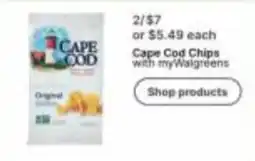 Walgreens Cape Cod Chips offer