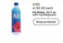 Walgreens Fiji Water offer