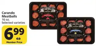 Carando Meatballs