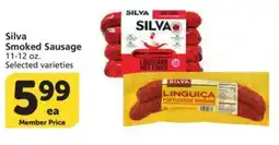 Albertsons Silva smoked sausage offer