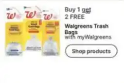 Walgreens Walgreens Trash Bags offer