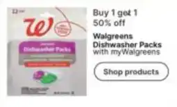 Walgreens Walgreens Dishwasher Packs offer