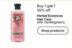 Walgreens Herbal Essences Hair Care offer