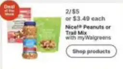 Walgreens Nice! Peanuts or Trail Mix offer