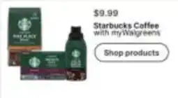 Walgreens Starbucks Coffee with myWalgreens offer