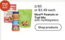Walgreens Nice! Peanuts or Trail Mix offer