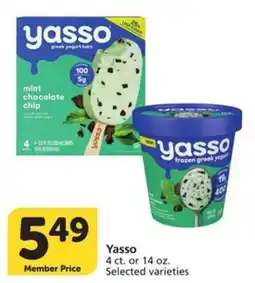 Albertsons Yasso frozen greek yogurt offer