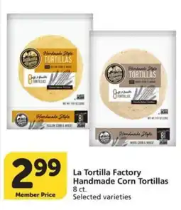 Albertsons La Tortilla Factory Handmade Corn Tortillas offer