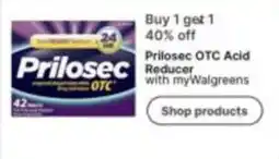 Walgreens Prilosec OTC Acid Reducer offer