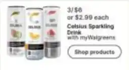 Walgreens Celsius Sparkling Drink offer