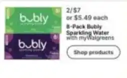 Walgreens Bubly Sparkling Water offer