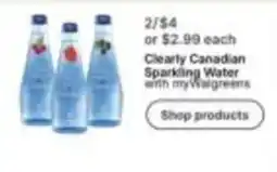 Walgreens Clearly Canadian Sparkling Water offer