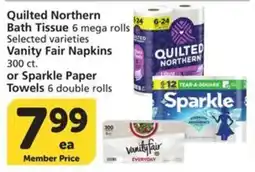 Albertsons Quilted Northern Bath Tissue offer