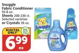Albertsons Snuggle fabric conditioner offer