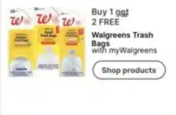Walgreens Walgreens Trash Bags offer