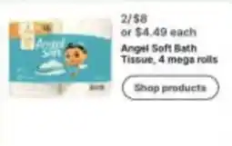 Walgreens Angel Soft Bath Tissue offer