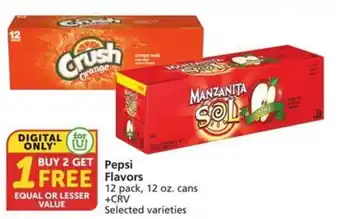 Pepsi Flavors
