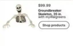Walgreens Groundbreaker skeleton offer