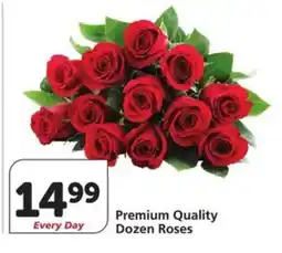 Albertsons Premium Quality Dozen Roses offer