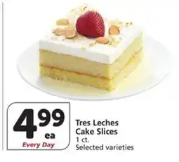 Albertsons Tres Leches Cake Slices offer