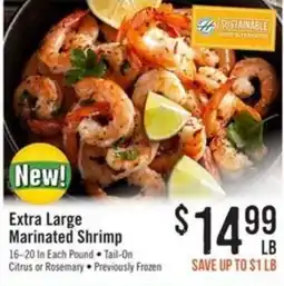 Haggen Food Extra Large Marinated Shrimp offer