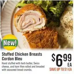 Haggen Food Stuffed Chicken Breasts Cordon Bleu offer