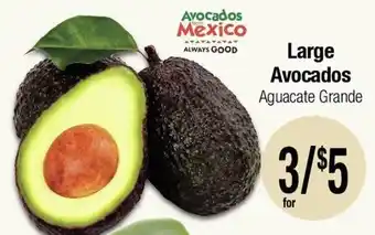 Big Saver Foods Avocados Mexico Large Avocados offer