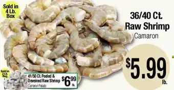 Big Saver Foods Raw Shrimp offer