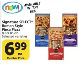 Albertsons Signature Select Roman Style Pinsa Pizza offer