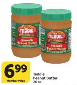 Albertsons Teddie Peanut Butter offer