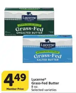 Albertsons Lucerne Grass-Fed Butter offer