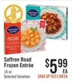 Haggen Food Saffron Road Frozen Entrée offer