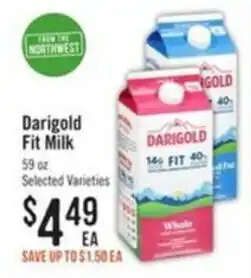 Haggen Food Darigold Fit Milk offer