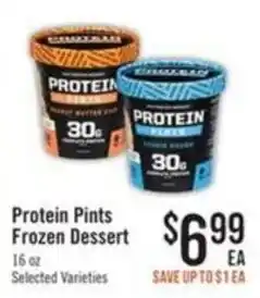 Haggen Food Protein Pints Frozen Dessert offer