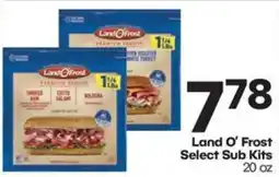 Harp's Market Land O Frost Select Sub Kits offer
