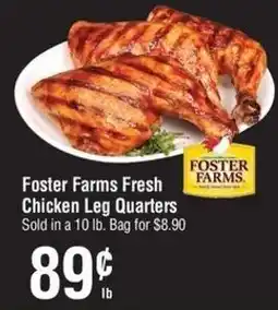 Smart & Final Foster Farms Fresh Chicken Leg Quarters offer