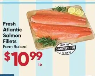 Smart & Final Fresh Atlantic Salmon Fillets offer