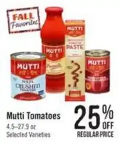 Haggen Food Mutti Tomatoes offer