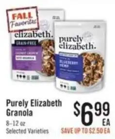 Haggen Food Purely Elizabeth Granola offer