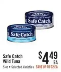 Haggen Food Safe Catch Wild Tuna offer