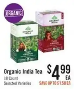 Haggen Food Organic India Tea offer