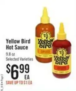 Haggen Food Yellow Bird Hot Sauce offer