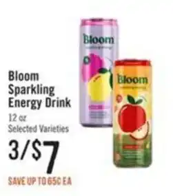 Haggen Food Bloom Sparkling Energy Drink offer