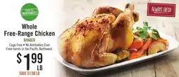 Haggen Food Ranger whole free-range chicken offer