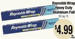 Big Saver Foods Reynolds Wrap Heavy Duty Aluminum Foil offer