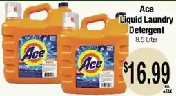 Big Saver Foods Ace liquid laundry detergent offer