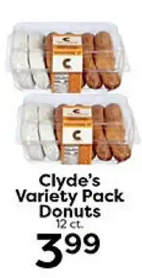 Rich's Fresh Market Clyde's Variety Pack Donuts offer