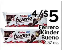 Rich's Fresh Market Ferrero Kinder Bueno offer